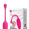 Pretty Love Knucker Remote Egg - Neon Pink
