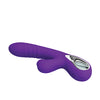 Pretty Love Jersey Sucking & Vibrating Rabbit - Purple