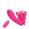 Pretty Love Katherine Wearable Butterfly Vibrator - Fuchsia