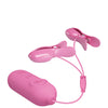 Pretty Love Romantic Wave II Estim & Vibrating Nipple Clip - Pink