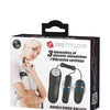 Pretty Love Double Vibro Bullets w/Electrostim - Black