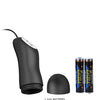 Pretty Love Double Vibro Bullets w/Electrostim - Black