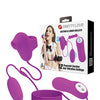 Pretty Love Suction & Vibro Bullets - Fuchsia