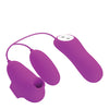 Pretty Love Suction & Vibro Bullets - Fuchsia