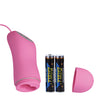 Pretty Love Electric Shock Vibro Nipple Clamps & Bullet - Pink