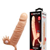 Pretty Love Connor 6.7" Vibrating Penis Sleeve - Ivory