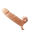 Pretty Love Connor 6.7" Vibrating Penis Sleeve - Ivory