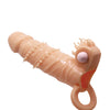 Pretty Love Connor 6.7" Vibrating Penis Sleeve - Ivory