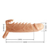Pretty Love Emmitt 6.3" Penis Sleeve - Ivory