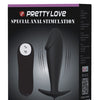 Pretty Love Vibrating Penis Shaped Butt Plug - Black
