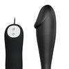 Pretty Love Vibrating Penis Shaped Butt Plug - Black