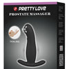 Pretty Love Eudora Vibrating Prostate Massager 7 Function - Black