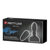 Pretty Love Harriet Inflating Butt Plug - Black