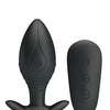 Pretty Love Regina Royal Pleasure Butt Plug - Black/Gold