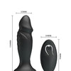 Mr. Play Phallic Vibrating Anal Plug - Black