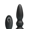 Mr. Play Vibrating Anal Plug w/Remote - Black