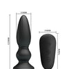 Mr. Play Vibrating Anal Plug w/Remote - Black