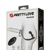 Pretty Love Marshall Cock Ring and Prostate - Black