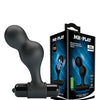 Mr. Play Silicone Anal Vibro Plug - Black