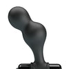 Mr. Play Silicone Anal Vibro Plug - Black