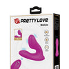 Pretty Love Melvin Dual Stimulator - Fuchsia