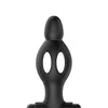 Mr. Play Vibrating Collapsible Anal Plug - Black