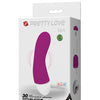 Pretty Love Ian USB Rechargeable Vibrator - Fuchsia