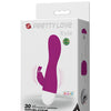 Pretty Love Kyle USB Rechargeable Vibrator - Fuchsia