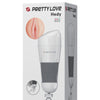Pretty Love Hedy Suction Pad Stroker w/Bullet - White