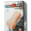 Crazy Bull No Lube Anal Masturbator Sleeve - Ivory