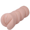 Crazy Bull No Lube Vagina Masturbator Sleeve - Ivory