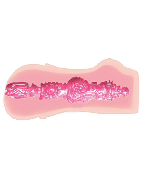 Crazy Bull No Lube Vagina Masturbator Sleeve w/Skirt - Ivory