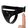 Pretty Love Jerry Universal Harness Brief w/7.6" Dildo - Ivory
