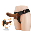 Pretty Love Micheal Universal Harness Brief w/7.0" Realistic Dildo - Brown