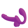 Pretty Love Kelpie Squirting Strapless Strap On - Fuchsia