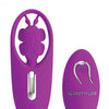 Pretty Love Dancing Butterfly Panty Vibe w/Free Panty - Fuchsia