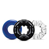 Blush Stay Hard Triple Stretch Cock Rings - Pack of 3