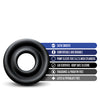 Blush Performance Silicone Pump Sleeve Medium - Black