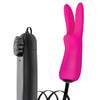Blush Luxe Rabbit Teaser - Fuchsia