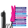 Blush Luxe Rabbit Teaser - Fuchsia