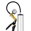 Blush Performance VX6 Vacuum Penis Pump w/Brass Pistol & Pressure Gauge - Clear