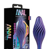 Blush Anal Adventures Matrix Swirling Bling Plug - Sapphire