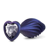 Blush Anal Adventures Matrix Swirling Bling Plug - Sapphire