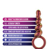 Blush Anal Adventures Matrix Spiral Loop Plug - Copper