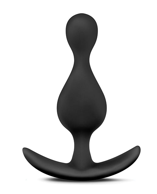 Blush Anal Adventures Wave Plug - Black
