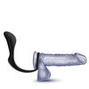 Blush Anal Adventures Cock Ring Plug - Black