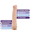 Blush Dr. Skin Vibe 9" Dong #6 - Beige