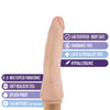 Blush Dr. Skin Vibe 8.5" Dong #7 - Beige
