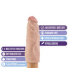 Blush Dr. Skin Vibe 7" Dong #9 - Beige