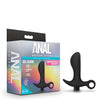 Blush Anal Adventures Platinum Silicone Vibrating Prostate Massager 01 - Black